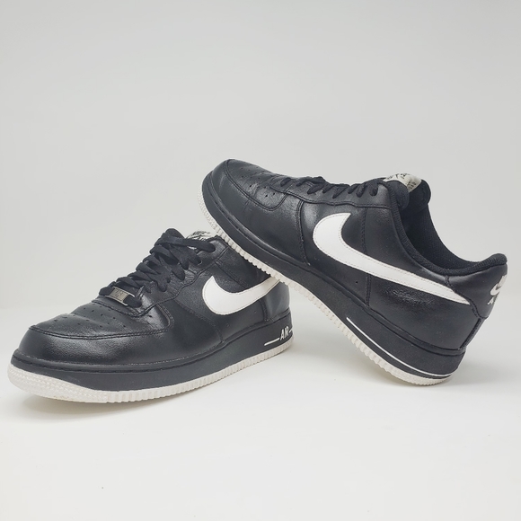 *SOLD* Nike Air Force 1, Black/White, Mens US 8.5 - Picture 5 of 12